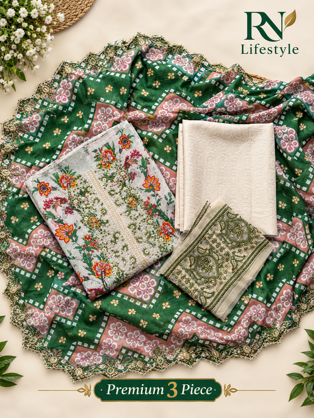 WOMENS GULLZEE ZIVA Pakistani Inspired Premium 3 Piece 1 WOMENS GULLZEE ZIVA Pakistani Inspired Premium 3 Piece